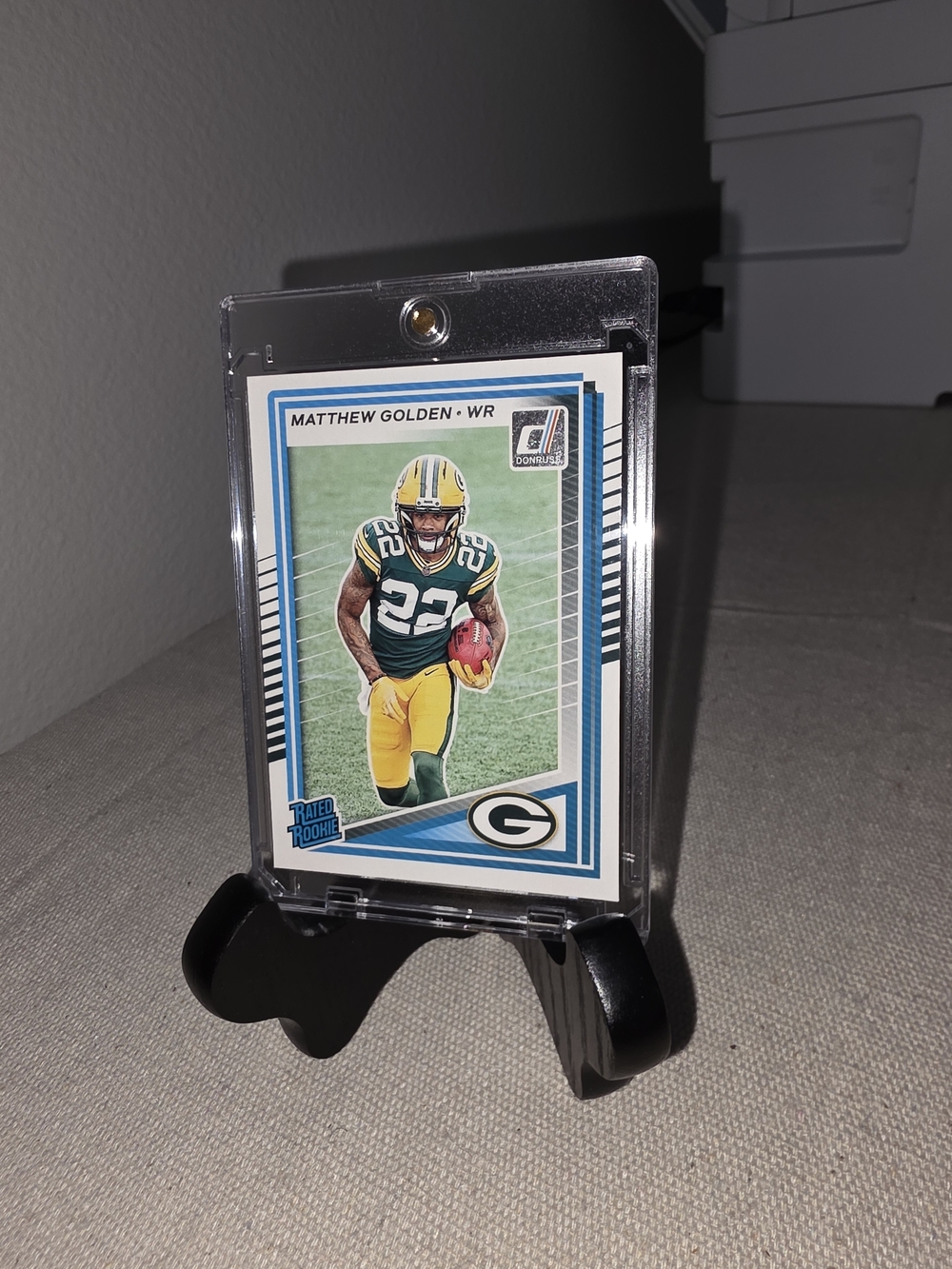 Panini Trading Card - Green, Yellow, Blue